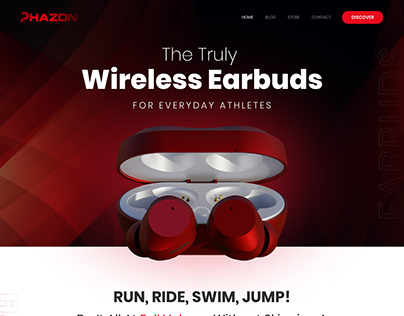 Wireless earbuds website