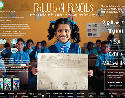 Pollution Pencils
