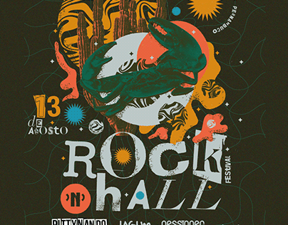 Rock'n'Hall - Pitty, Nando Reis, Lagum, H. Gessinger