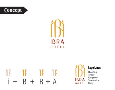 Logo identity (IBRA Hotel)