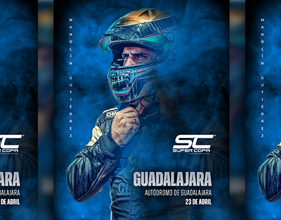 Race Poster Guadalajara 2023, Super Copa
