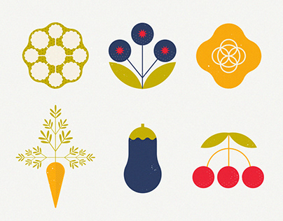 Project thumbnail - Fruits & Vegetables Illustrations