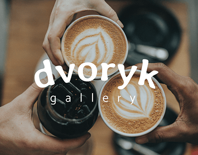dvoryk - coffee shop brand / logo design branding