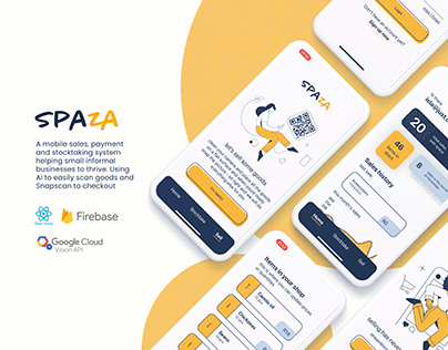 Spaza - a hybrid mobile application in React Native