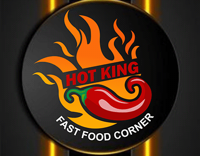 Hot King Menu Card Design