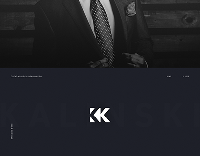 Lawfirm Kalinski – Brand Identity & Webdesign