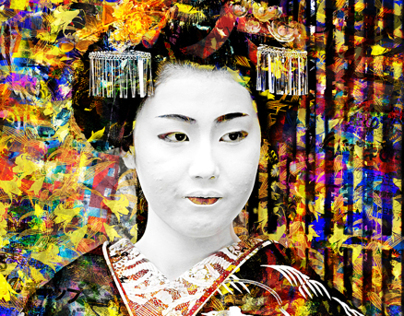 Geisha Art Wallpaper