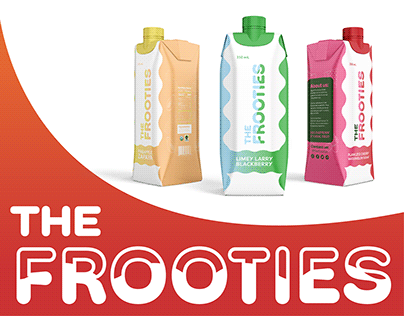 Organic Frooties Smoothie Packaging