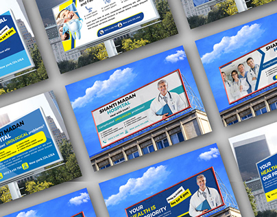 Doctor and dental billboard design
