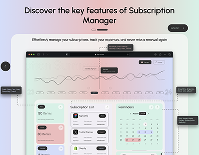 Subscriba (web based subscription management app)