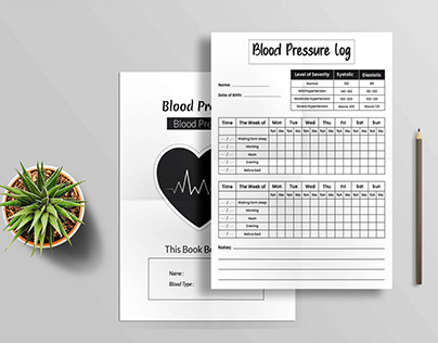 Blood Pressure LogBook Kdp Interior 3