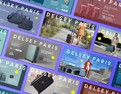 Delsey Paris - E-Commerce Banners