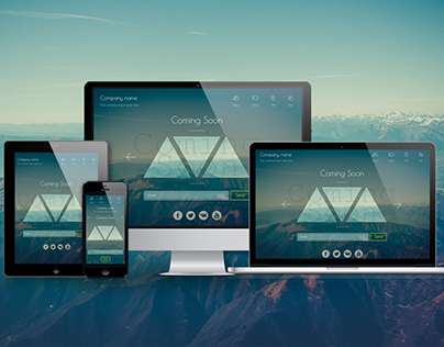 Silence — Coming Soon HTML5 Template