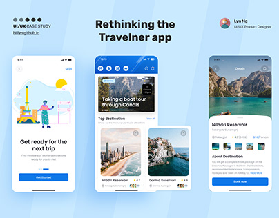 Rethinking Travelner app