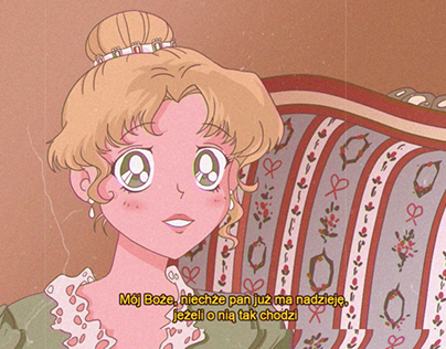 Izebela Łęcka Sailor Moon style