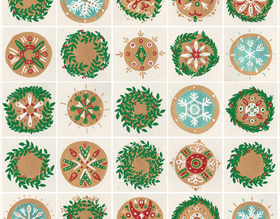Holiday 2015 Mandala Painting Collection