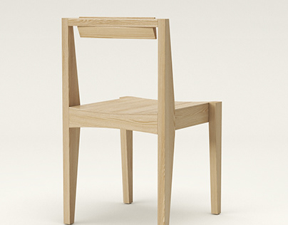 Wooden Chair. 001