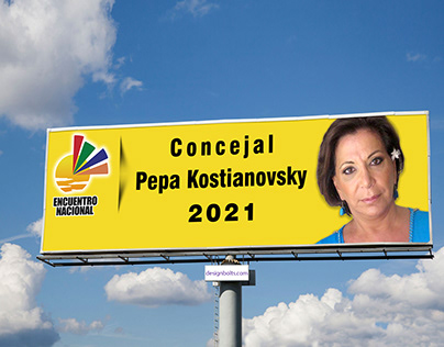 Flyer campaña política
