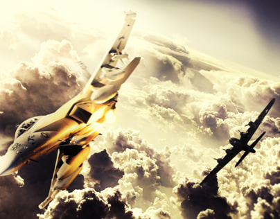 Film Correct: Speed Art - Sky War | [HD] Ali Designs Co