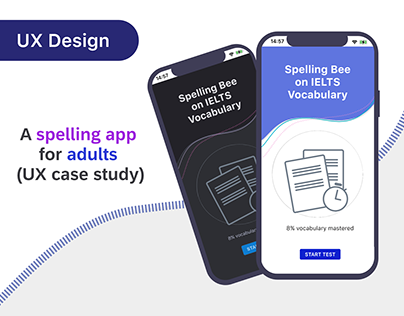 A spelling app for adults (UX case study)