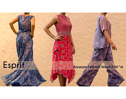 Esprit: Prints made for Amazon Fashion Week F/W ‘16