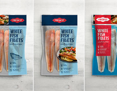 Fresh St. — Frozen fish fillets packaging