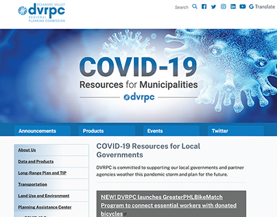 DVRPC COVID-19 Resources