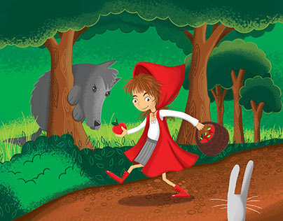 Red Riding hood Picture book WIP