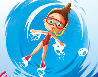 Underwater Adventure Illustration Book