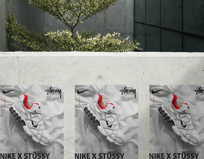 Nike x Stussy poster