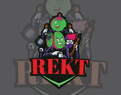 MASCOT LOGO FOR REKT