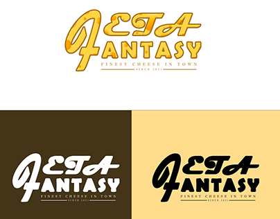 feta fantasy logo and product design