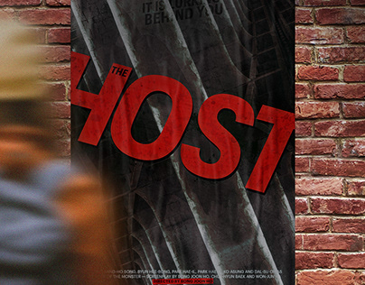 A Movie Poster for The Host by Bong Joon Ho