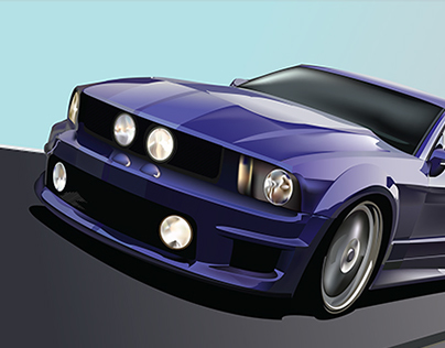 Mustang Vector Illustration