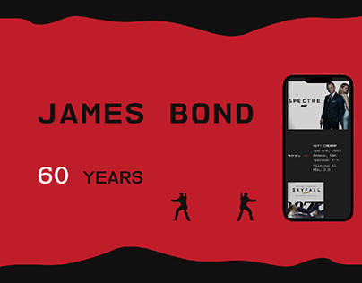 James Bond - 60 Years of Website Concepts