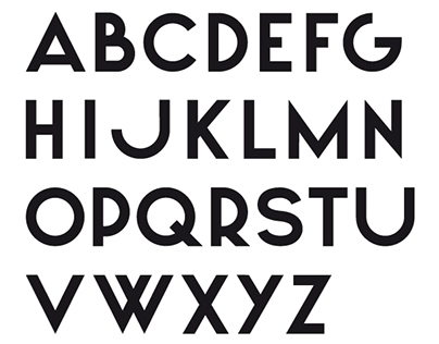 Typography "Dubonnet"