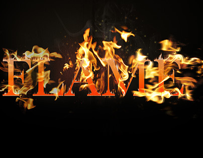 Text Effect: Flaming Text