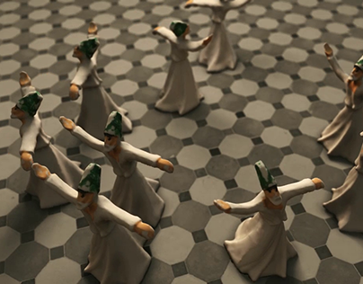 Project thumbnail - Whirling Dervish Loop Animation