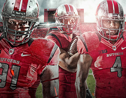 2015 Rutgers Football Season Poster