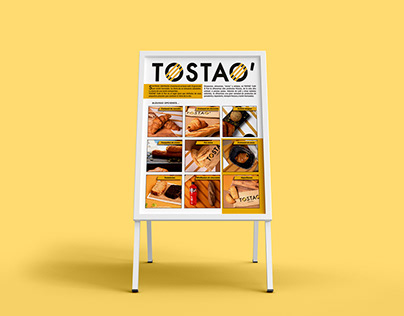 TOSTAO' - Flyer menú
