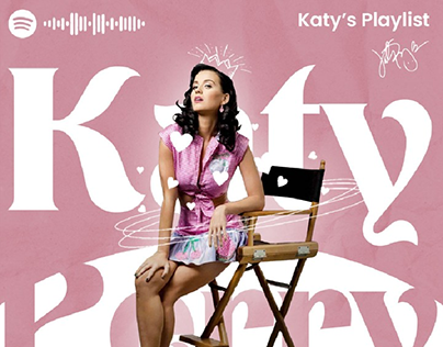 Katy Perry's Spotify Playlist Cover
