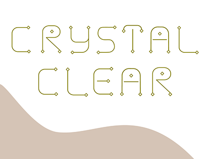 Crystal Clear | Font Design