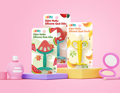 Baby Teether Packaging - Animo Brand