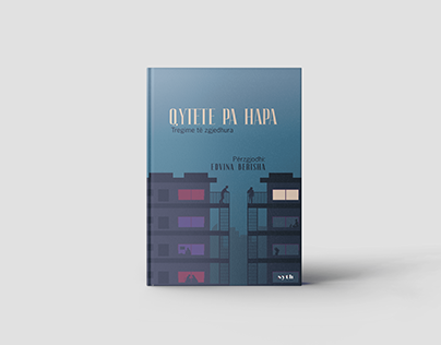 Book Cover Design 'Qytete pa hapa' Cities without steps