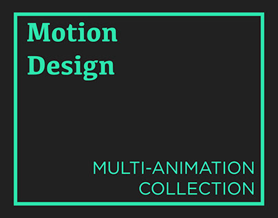 Motion Design - Multi-animation collection