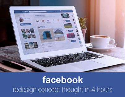Facebook Profile Page redesign concept