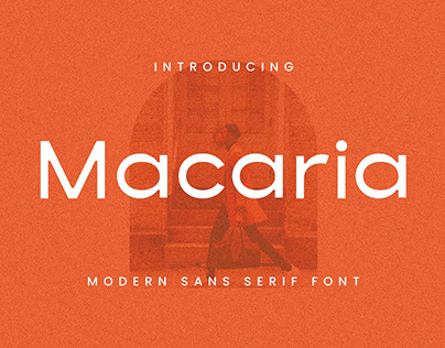 Macaria Display Font