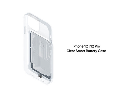 iPhone 12 | 12 Pro Clear Smart Battery Case