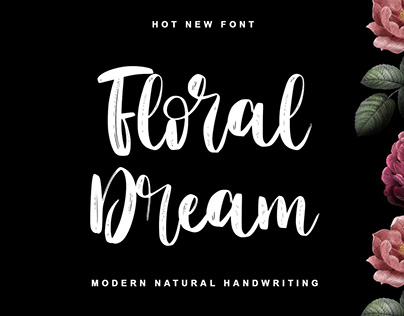 Floral Dream Handwritten Font