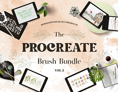 The Procreate Brush Bundle Vol.5